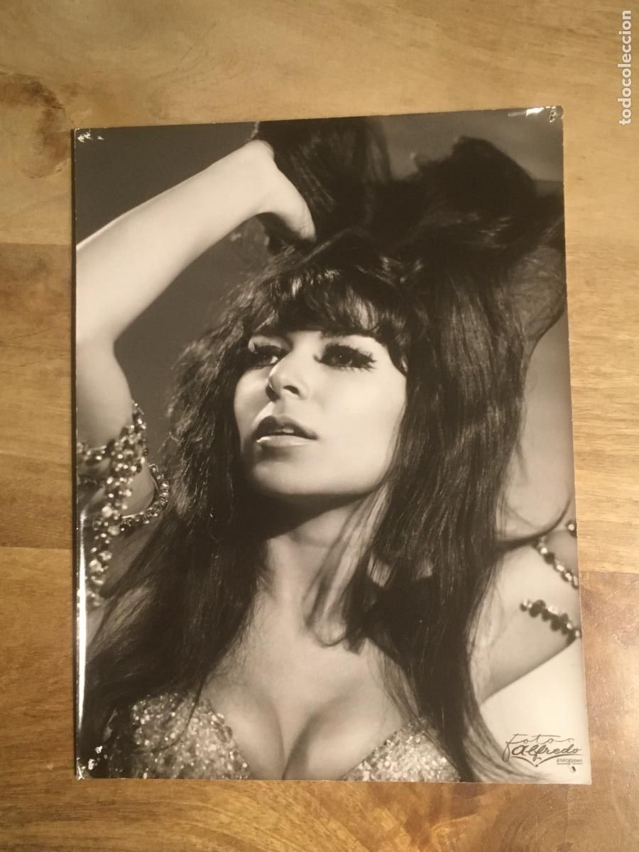 Cinema: aisha actriz vedette music hall revista foto original antigua fotografo alfredo barcelona