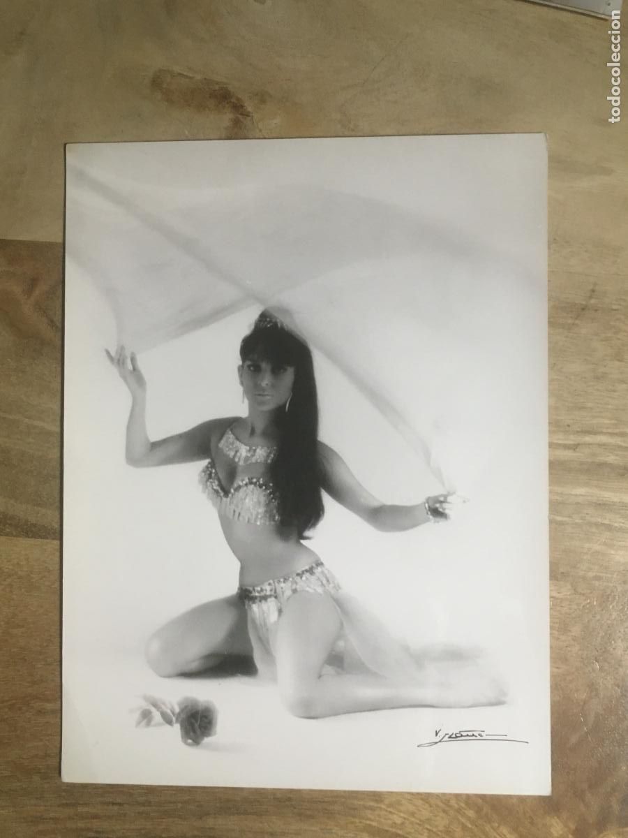 Cinema: aisha actriz vedette music hall revista foto original antigua fotografo iba&ntilde;ez madrid