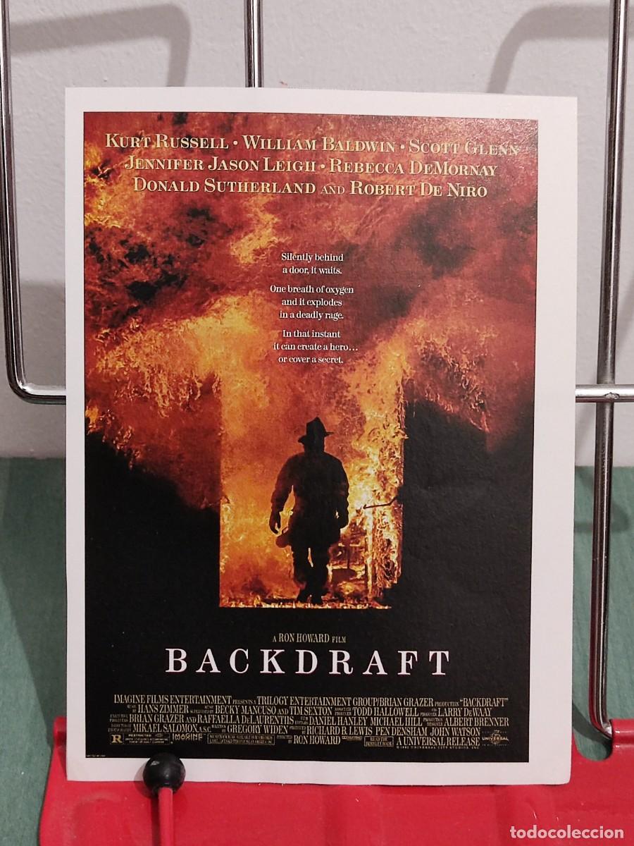 Cinema: Llamaradas (Backdraft) . Ficha revista Accion cine
