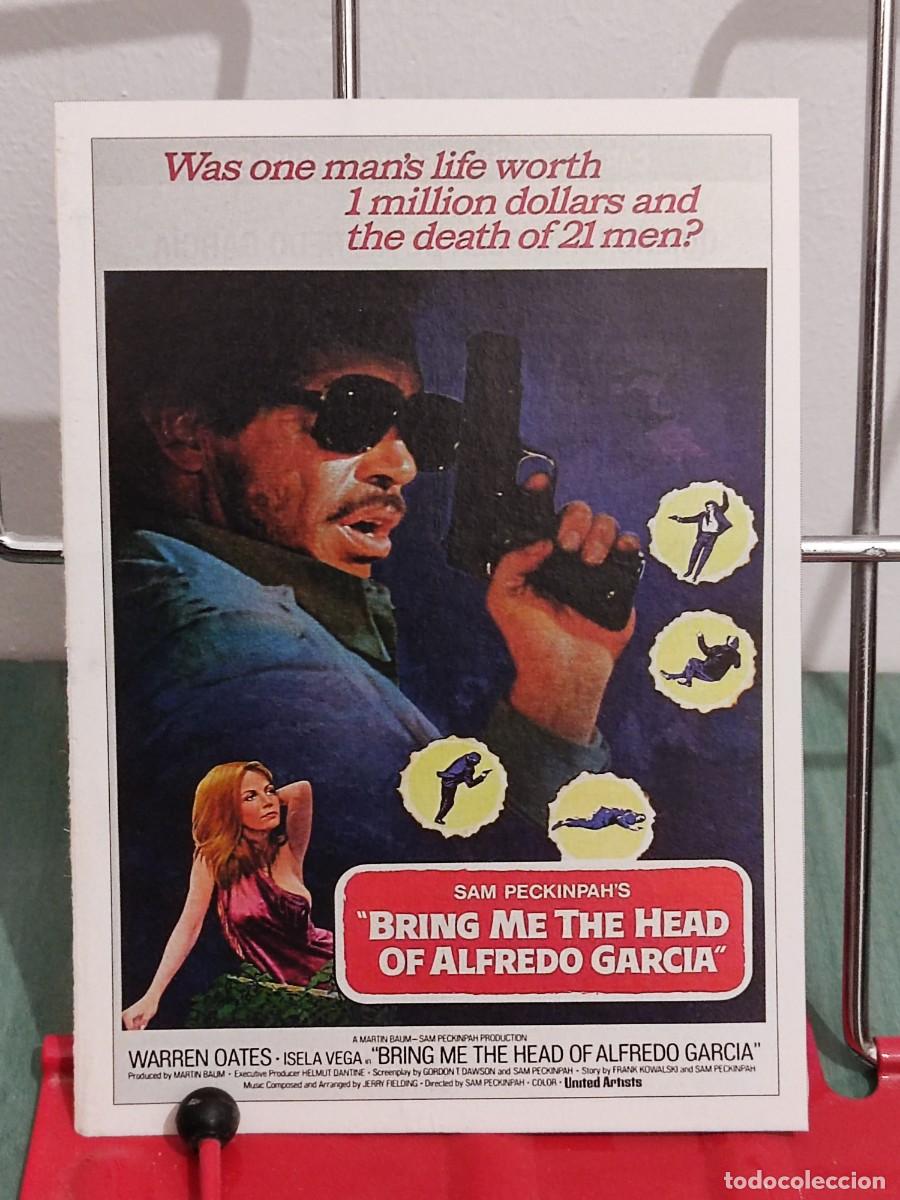 Cinema: Quiero la cabeza de Alfredo Garcia (Bring me the head of Alfredo Garcia) . Ficha revista Accion cine