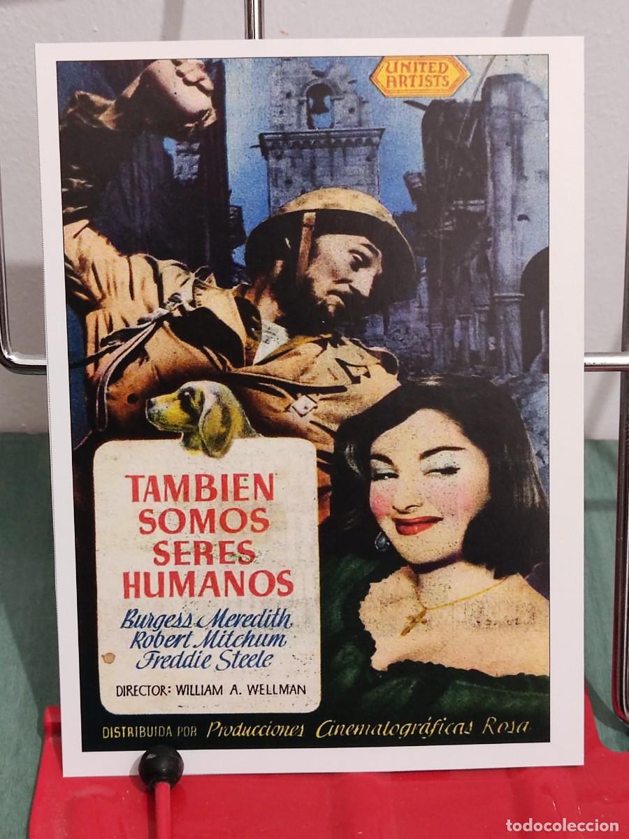 Cinema: Tambien somos seres humanos . Ficha revista Accion cine