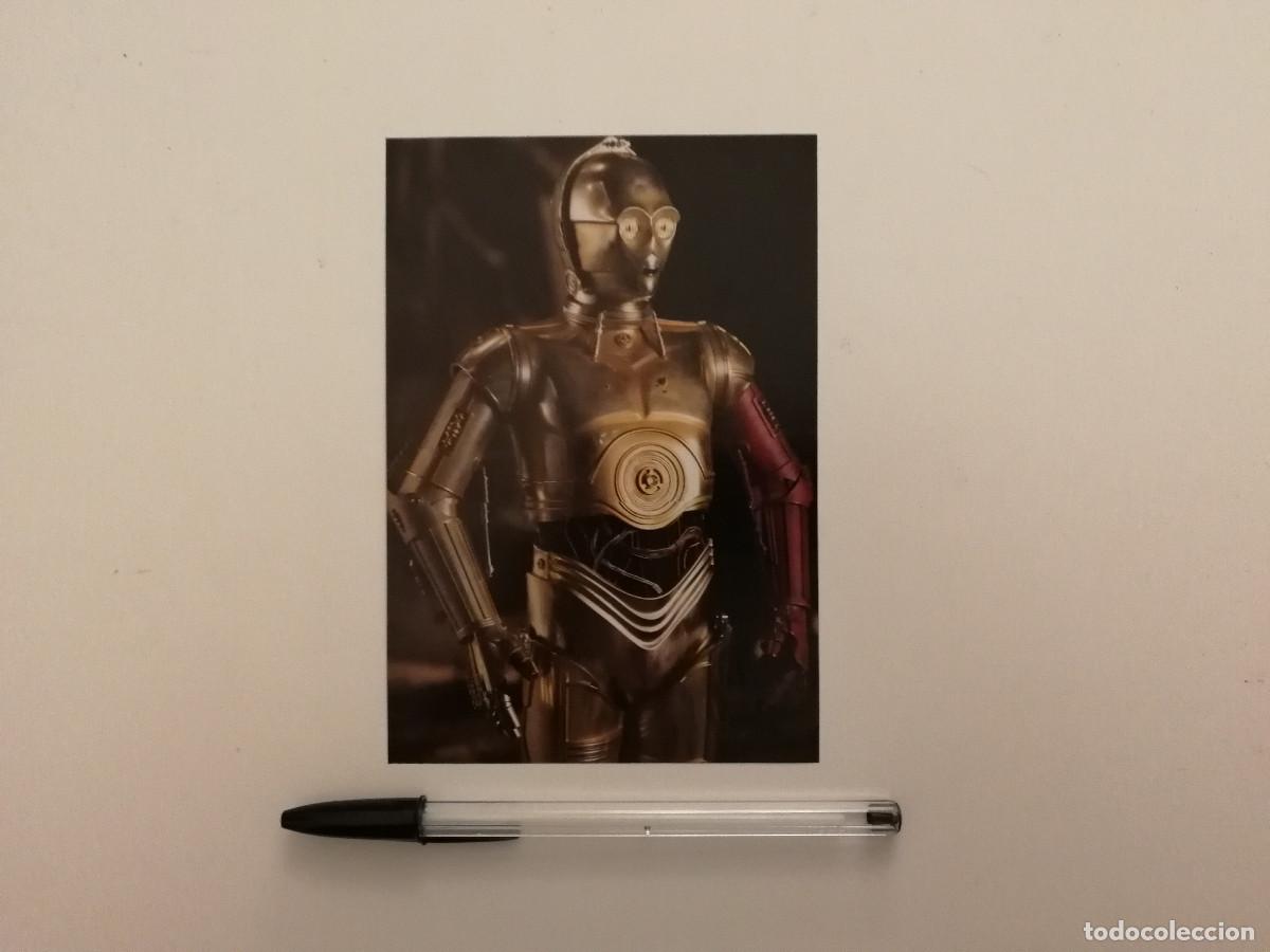 Cine: TARJETA ACARTONADA -10*15- C-3PO - STAR WARS