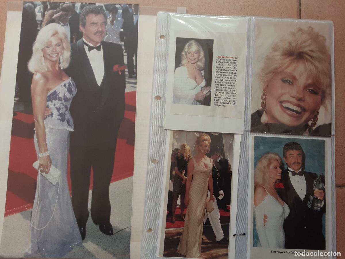 Cine: LONI ANDERSON, 6 RECORTES DE PRENSA Y FOTOS
