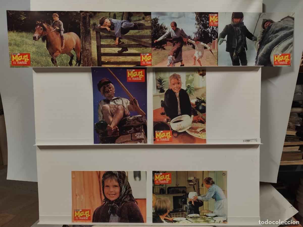 Kino: MIGUEL EL TRAVIESO, JAN OHLSSON. SERIE TV. 8 FOTOCROMOS