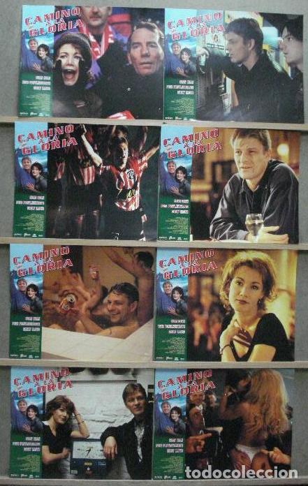 Cine: AEH64 CAMINO A LA GLORIA SEAN BEAN FUTBOL SOCCER SET COMPLETO 8 FOTOCROMOS ORIGINAL ESTRENO
