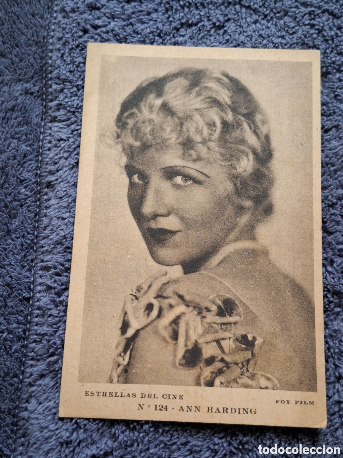 Cine: P4. Ann Harding - Estrellas Del Cine N.&deg;124, Fox Film, Editorial Gr&aacute;ficas Barcelona, Sin Circular.