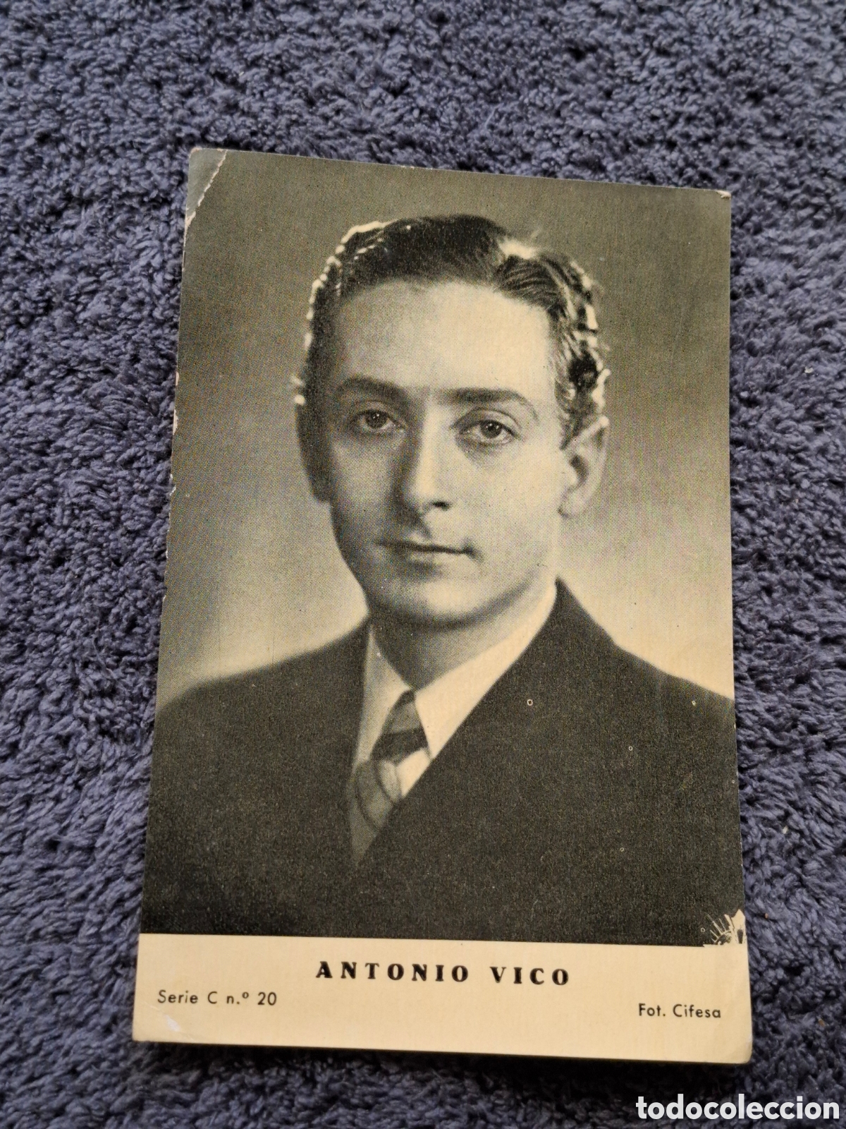 Cine: P4. Antonio Vico - Serie C, N.&deg;20, Foto: Cifesa.