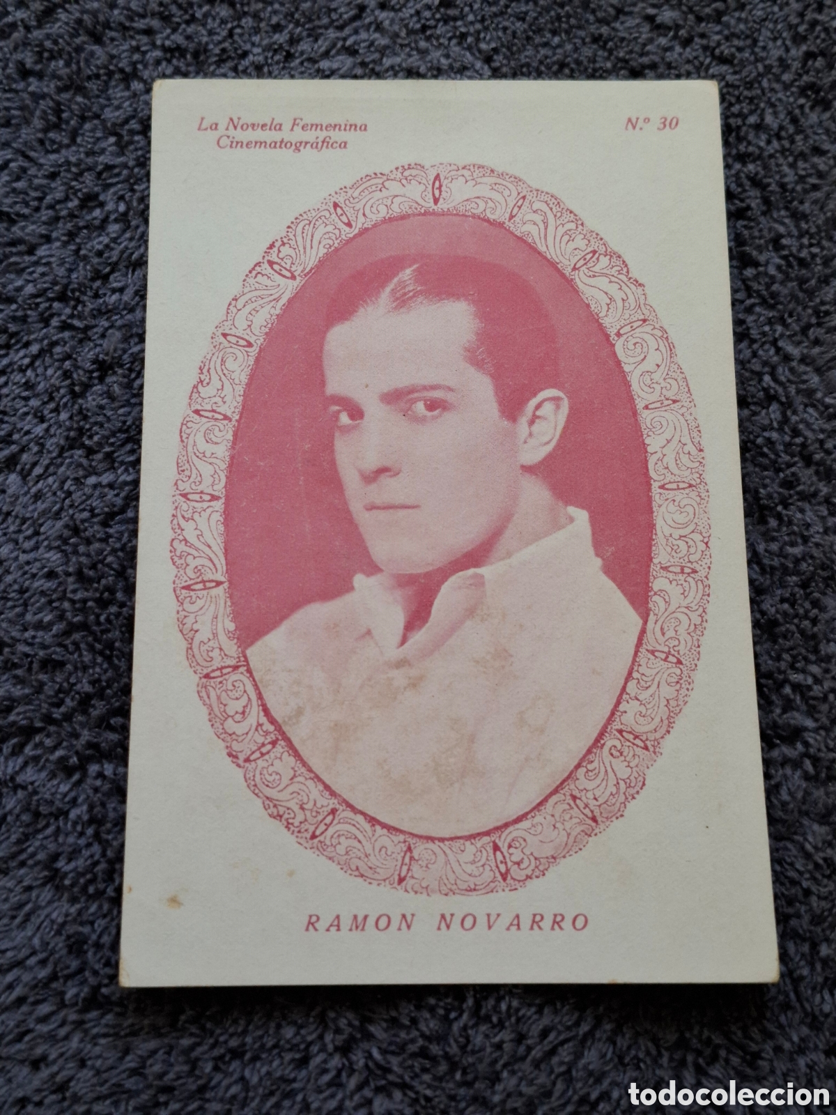 Cine: P4. Ram&oacute;n Novarro - N.&deg;30, La Novela Femenina Cinematogr&aacute;fica.