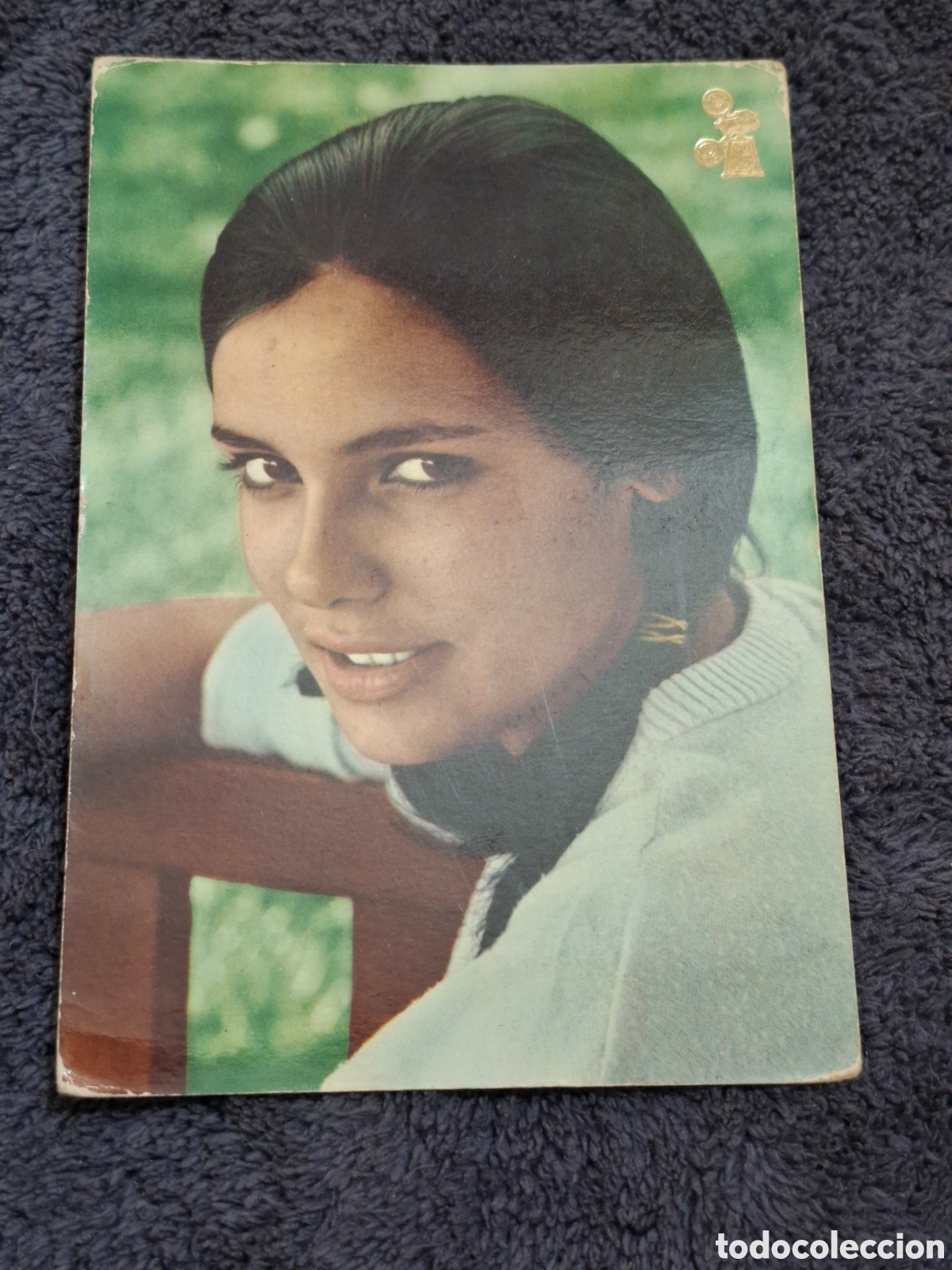 Cine: P4. Daniele Gaubert, Foto: Unifrance, N.&deg;129, postalcolor, 1964, Sin Circular.