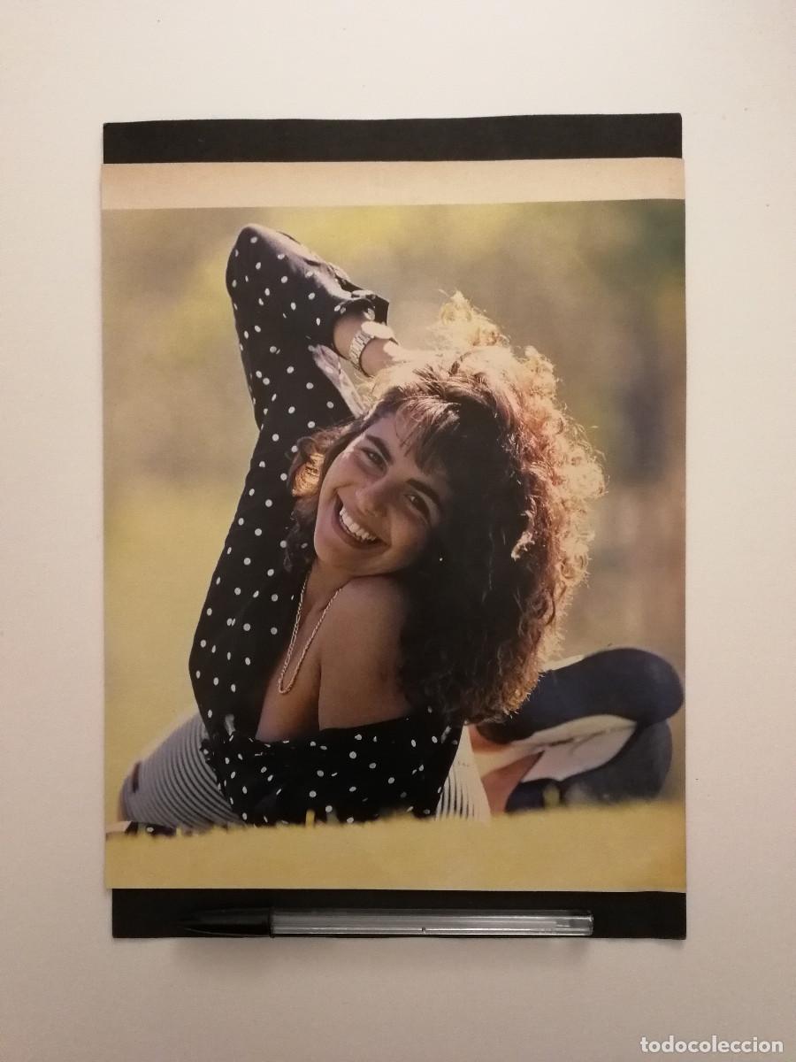 Cine: ANTIGUO ANUNCIO ENCARTONADO -20*25- VALERIA PAULA - PLAYBOY ESPA&Ntilde;A 1988 - 80s