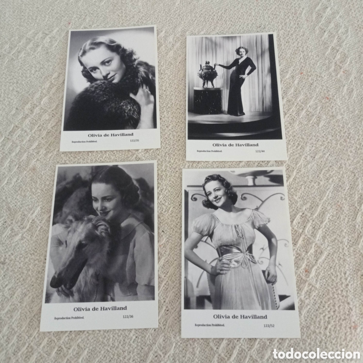 Cine: Olivia de Havilland postal 5