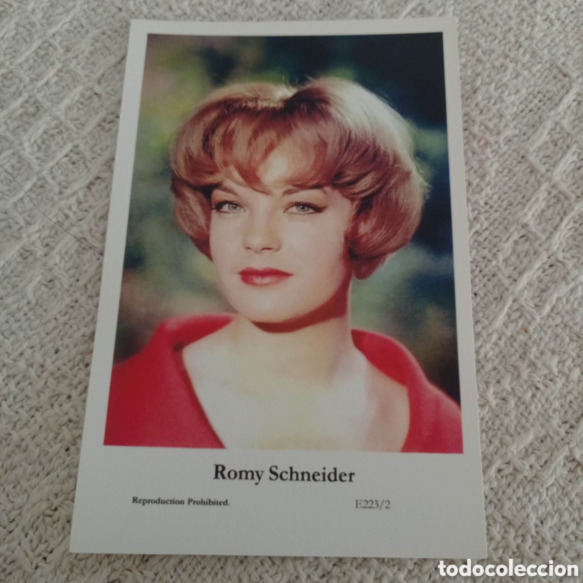 Cine: Romy Schneider postal 2