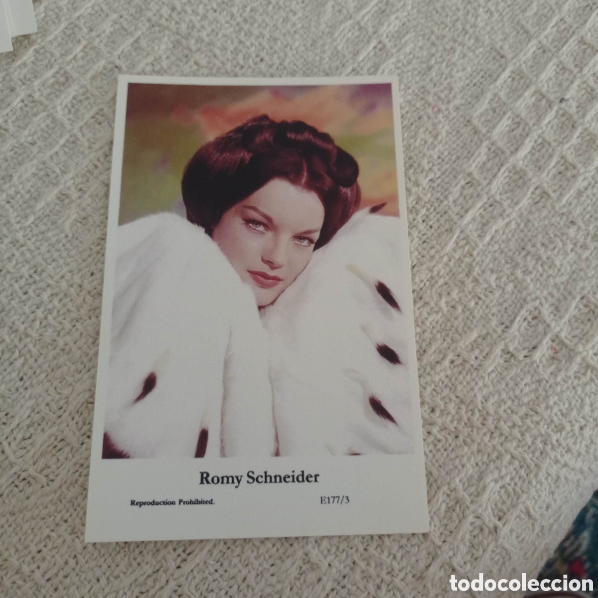 Cine: Romy Schneider postal 3