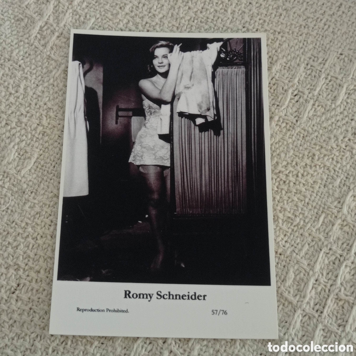 Cine: Romy Schneider postal 7