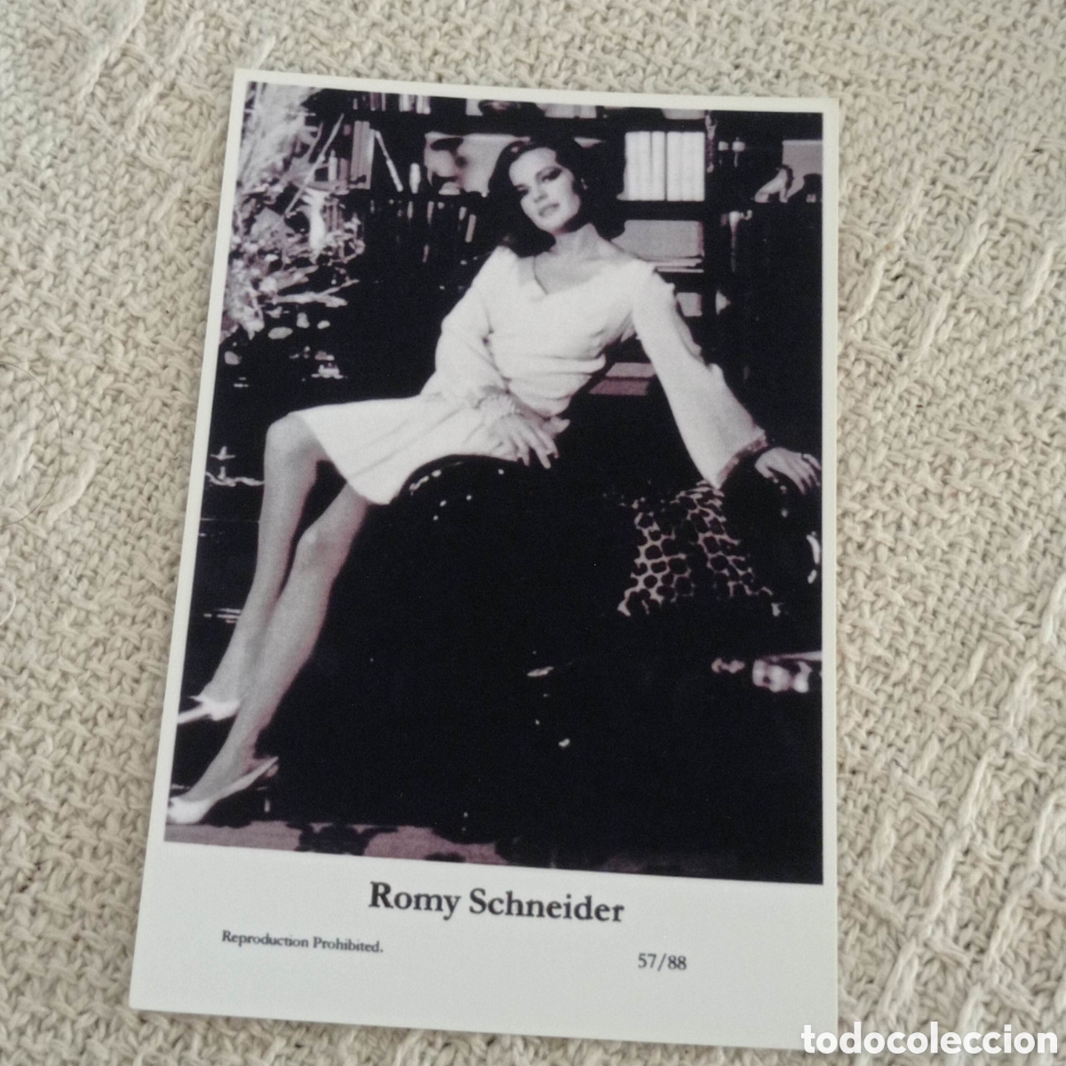 Cine: Romy Schneider postal 8