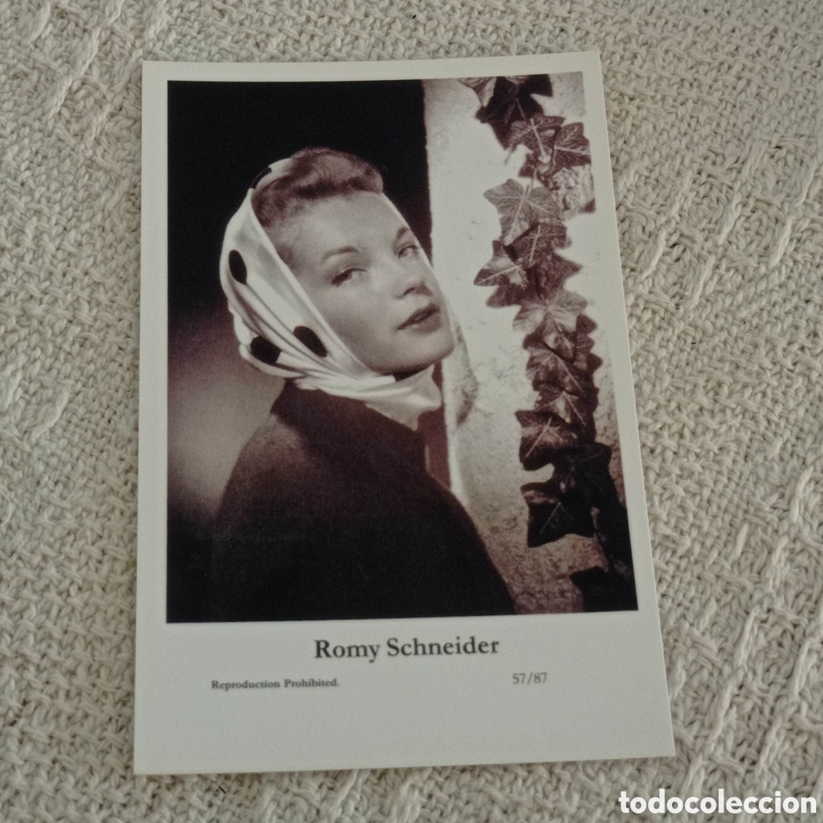 Cine: Romy Schneider postal 11