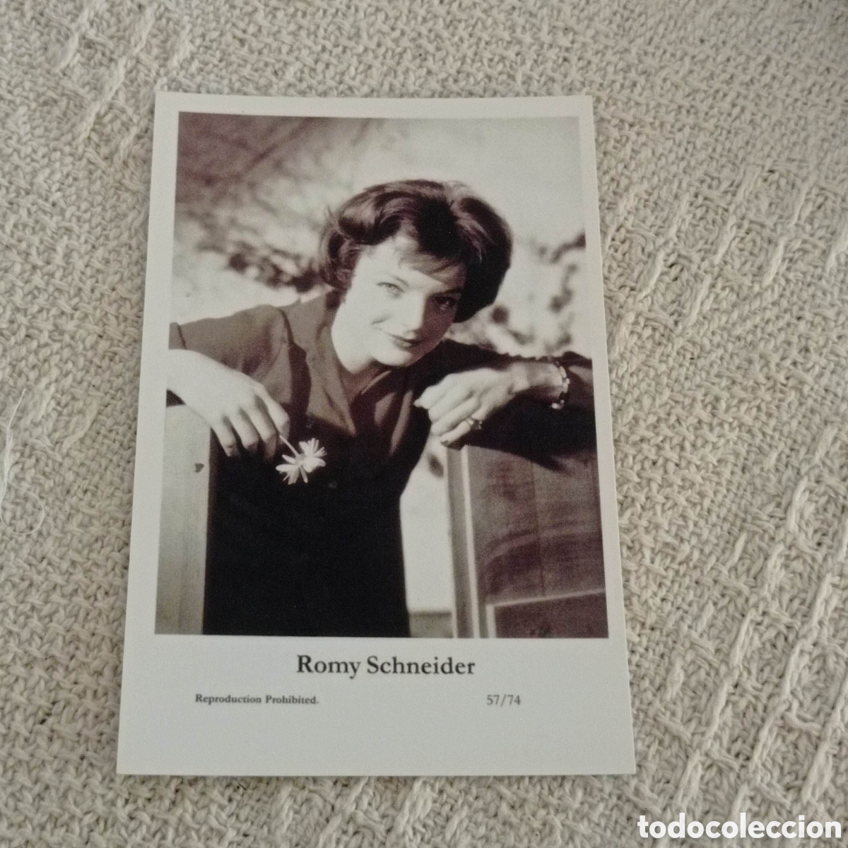 Cine: Romy Schneider postal 15