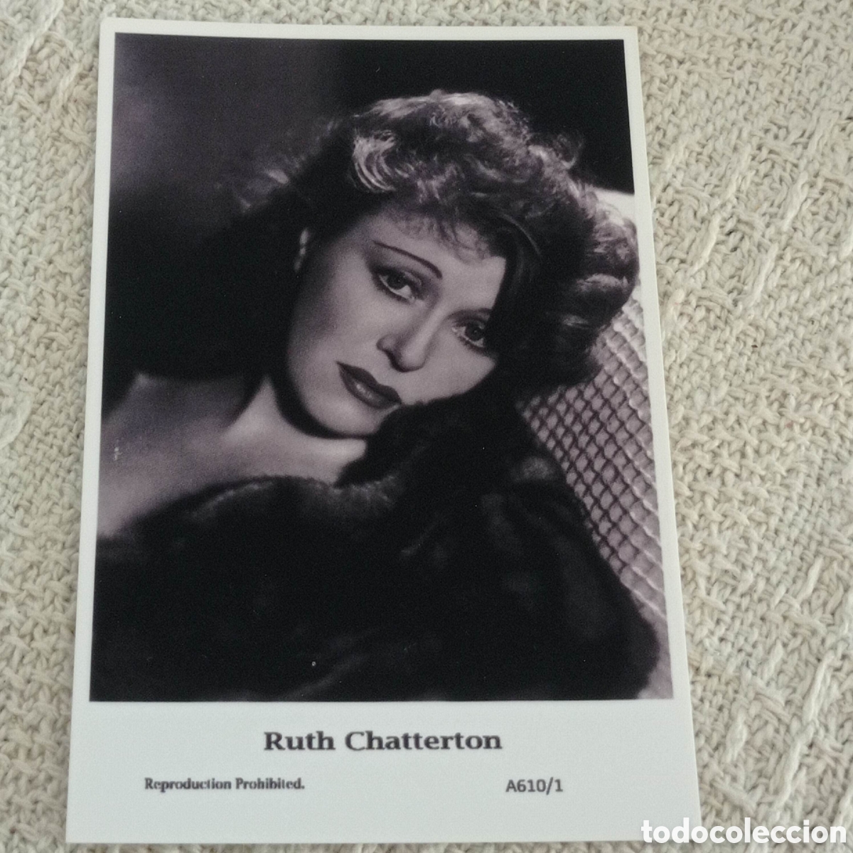 Cine: Ruth Chatterton postal