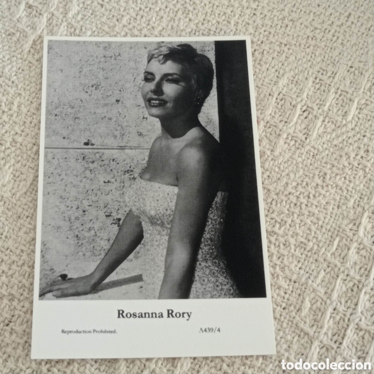 Cine: Rosanna Rory postal actriz