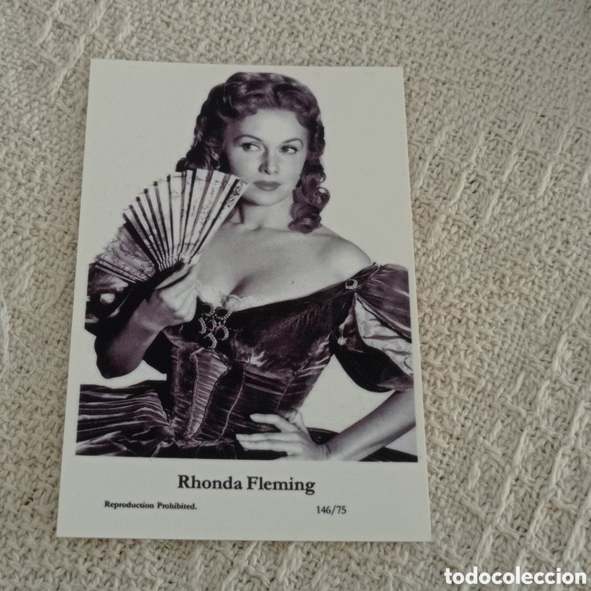 Cine: Rhonda Fleming postal actrices