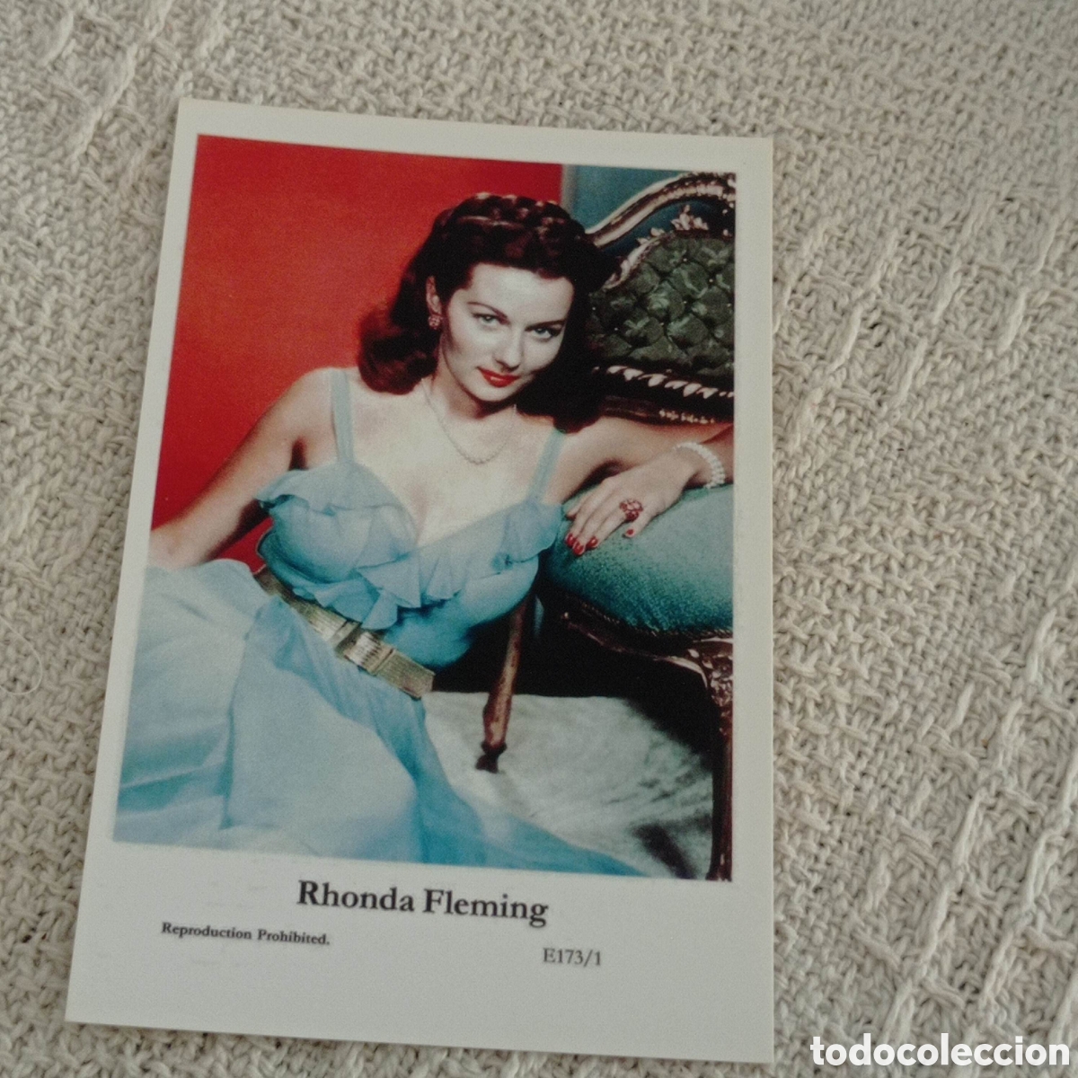 Cine: Rhonda Fleming postal actrices