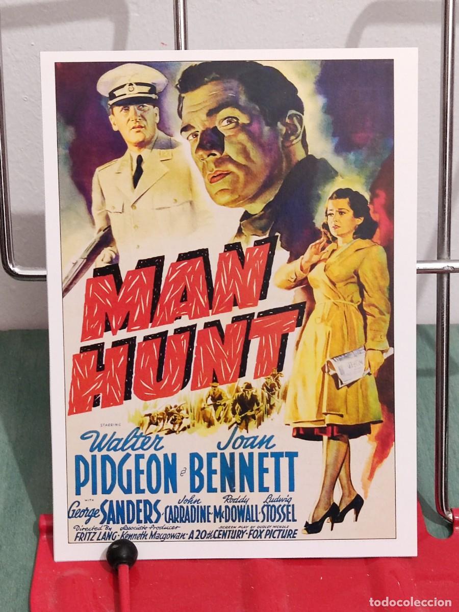 Cine: El hombre atrapado (Man hunt) . Ficha revista Accion cine
