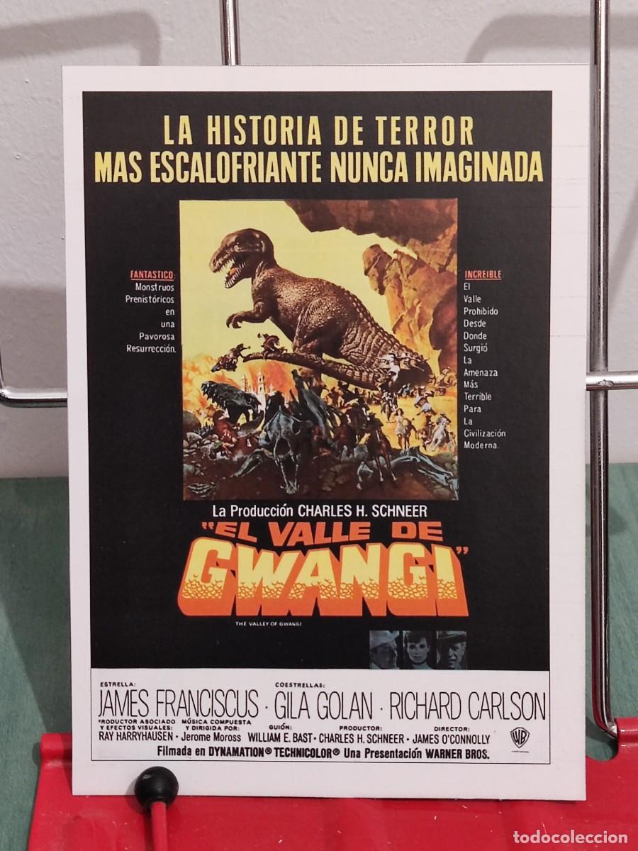 Cinema: El valle de Gwangi . Ficha revista Accion cine