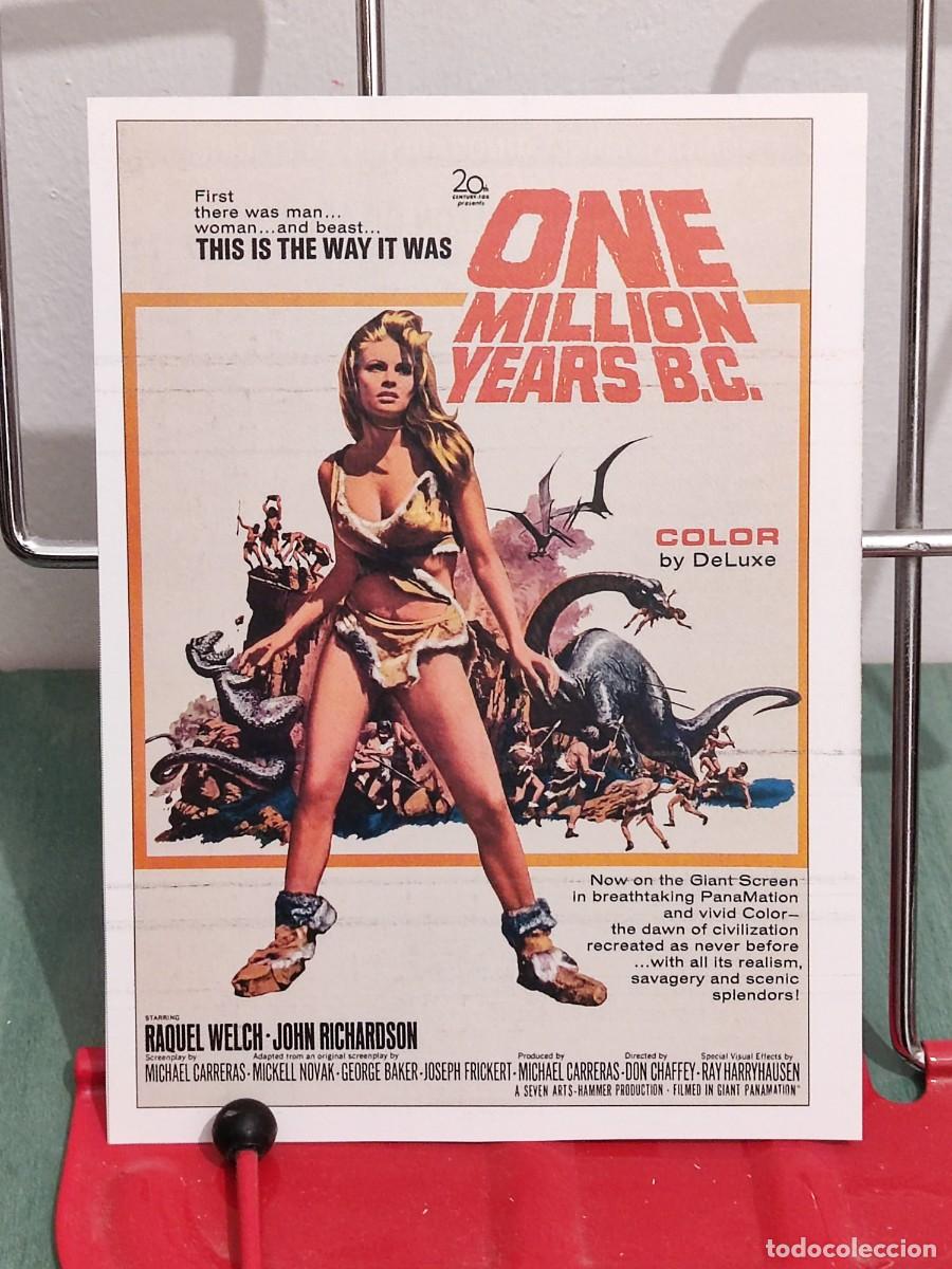Cine: Hace un millon de a&ntilde;os (One million years B.C.) . Ficha revista Accion cine
