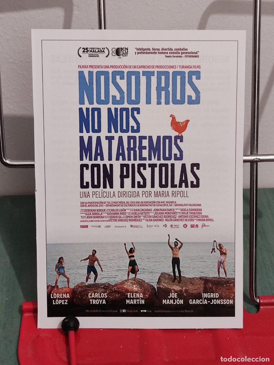 Cine: Nosotros no nos mataremos con pistolas . Ficha revista Accion cine