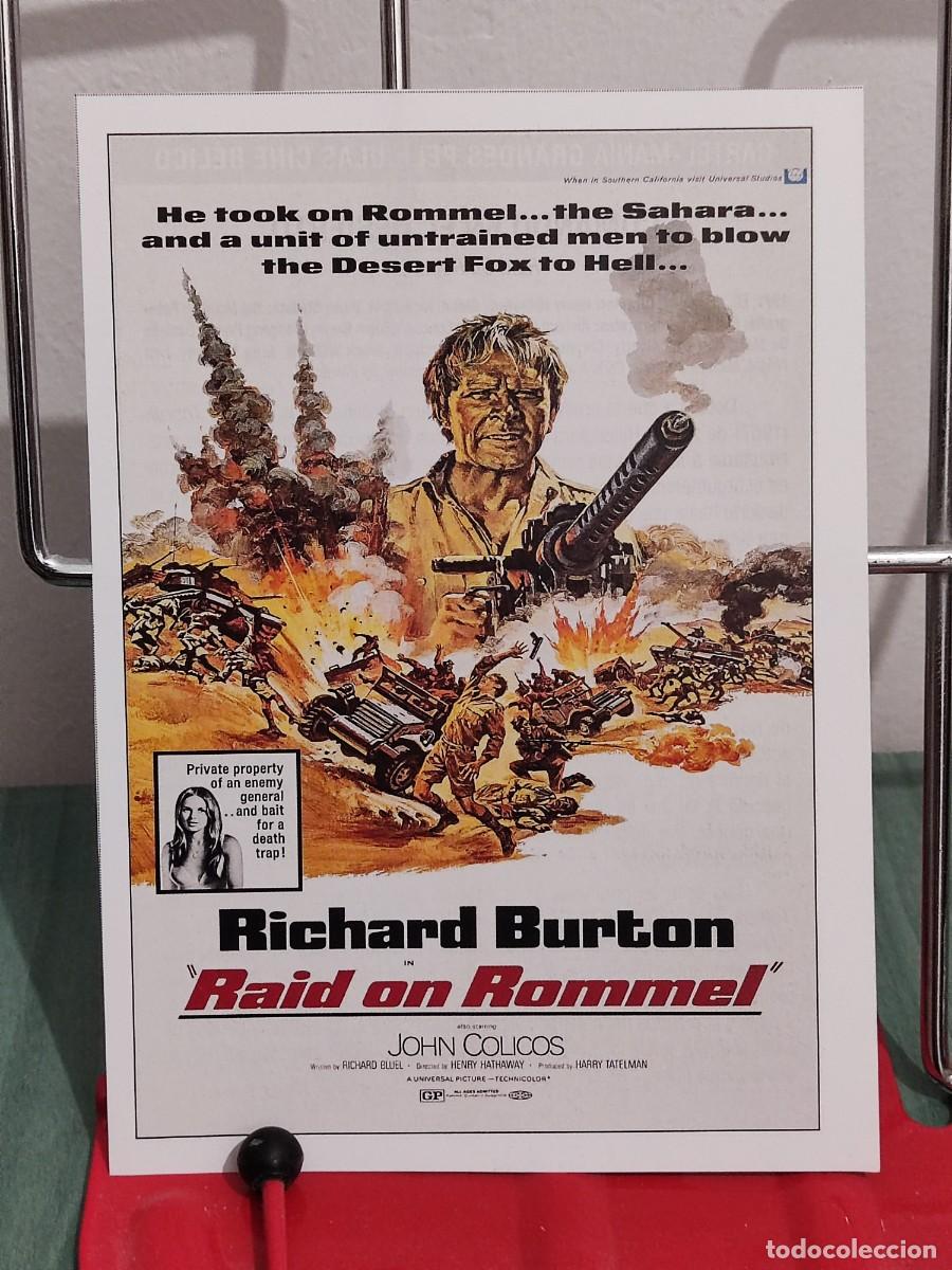 Kino: Comando en el desierto (Raid on rommel) . Ficha revista Accion cine