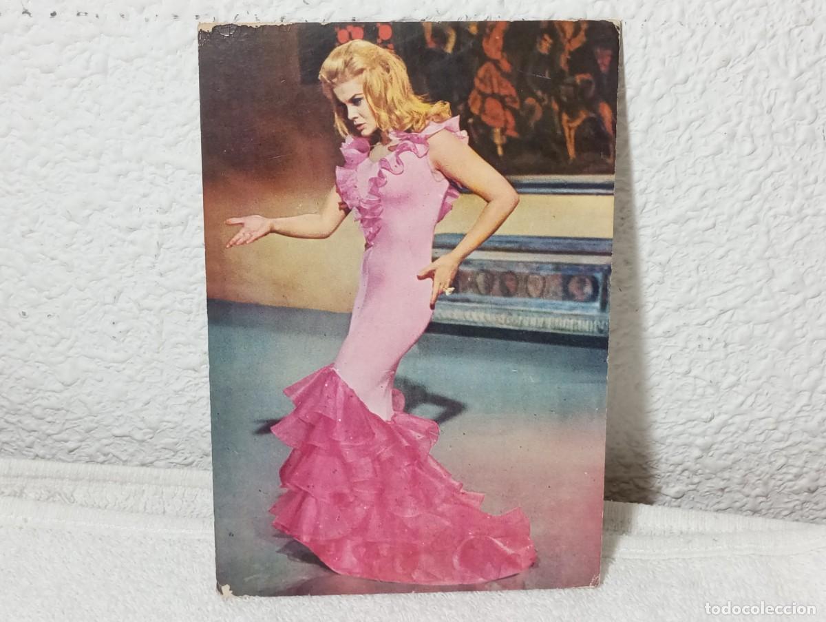 Cin&eacute;ma: ANTIGUA POSTAL N&ordm; 422 DE LA ACTRIZ ANN MARGRET POSTAL OSCARCOLOR BERGAS A&Ntilde;OS 60