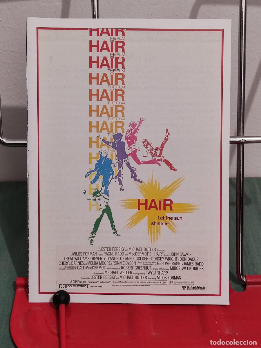 Cinema: Hair . Ficha revista Accion cine