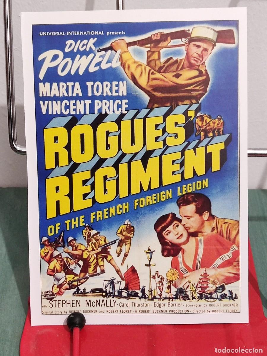 Cinema: La legion de los condenados (Rogues regiment) . Ficha revista Accion cine