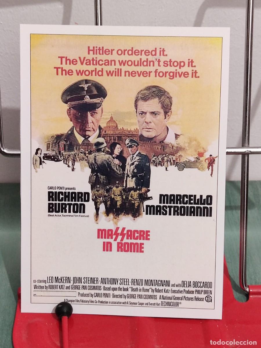 Kino: Muerte en Roma (Massacre in Rome) . Ficha revista Accion cine