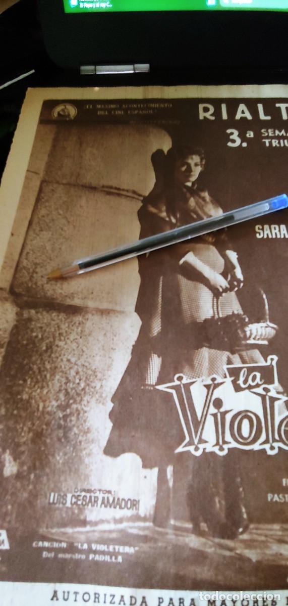 Cin&eacute;ma: LA VIOLETERA sara montiel