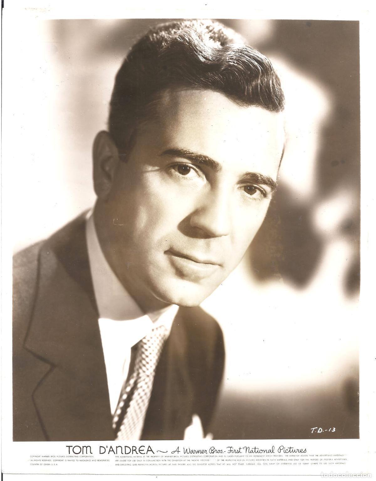 Kino: F35689 TOM D'ANDREA FOTO B/N ORIGINAL AMERICANA