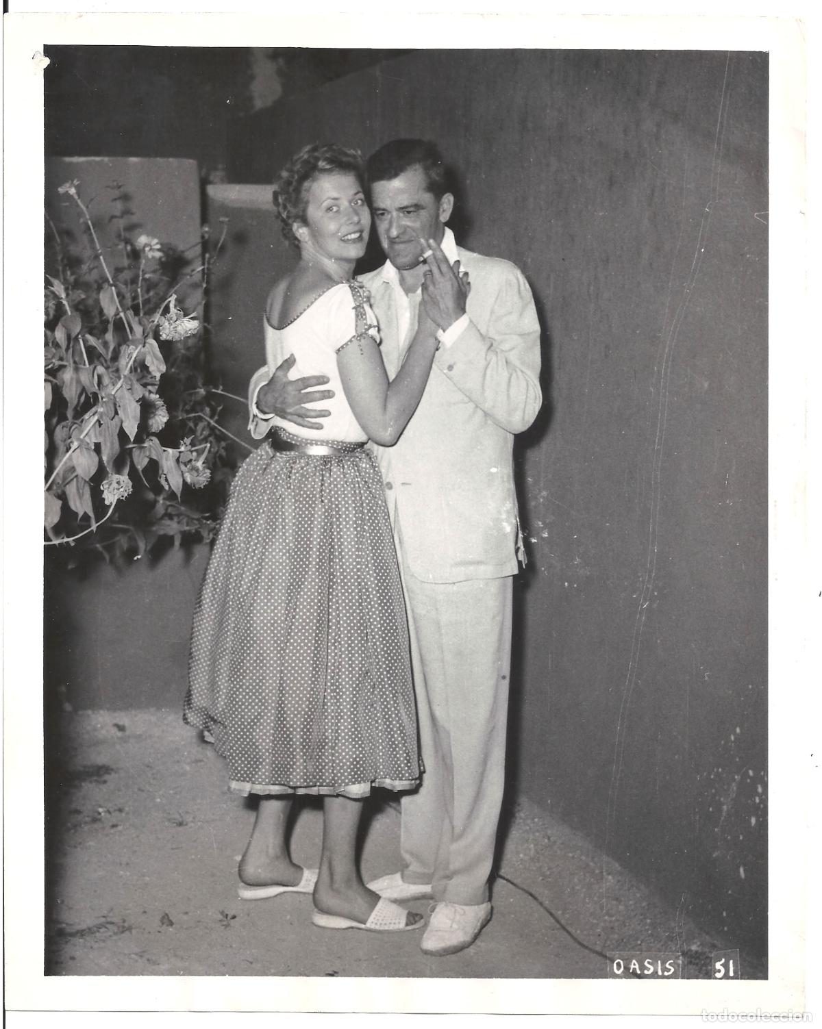 Kino: F35675 CORNELL BORCHERS YVES ALLEGRET DIRECTOR FOTO B/N ORIGINAL AMERICANA