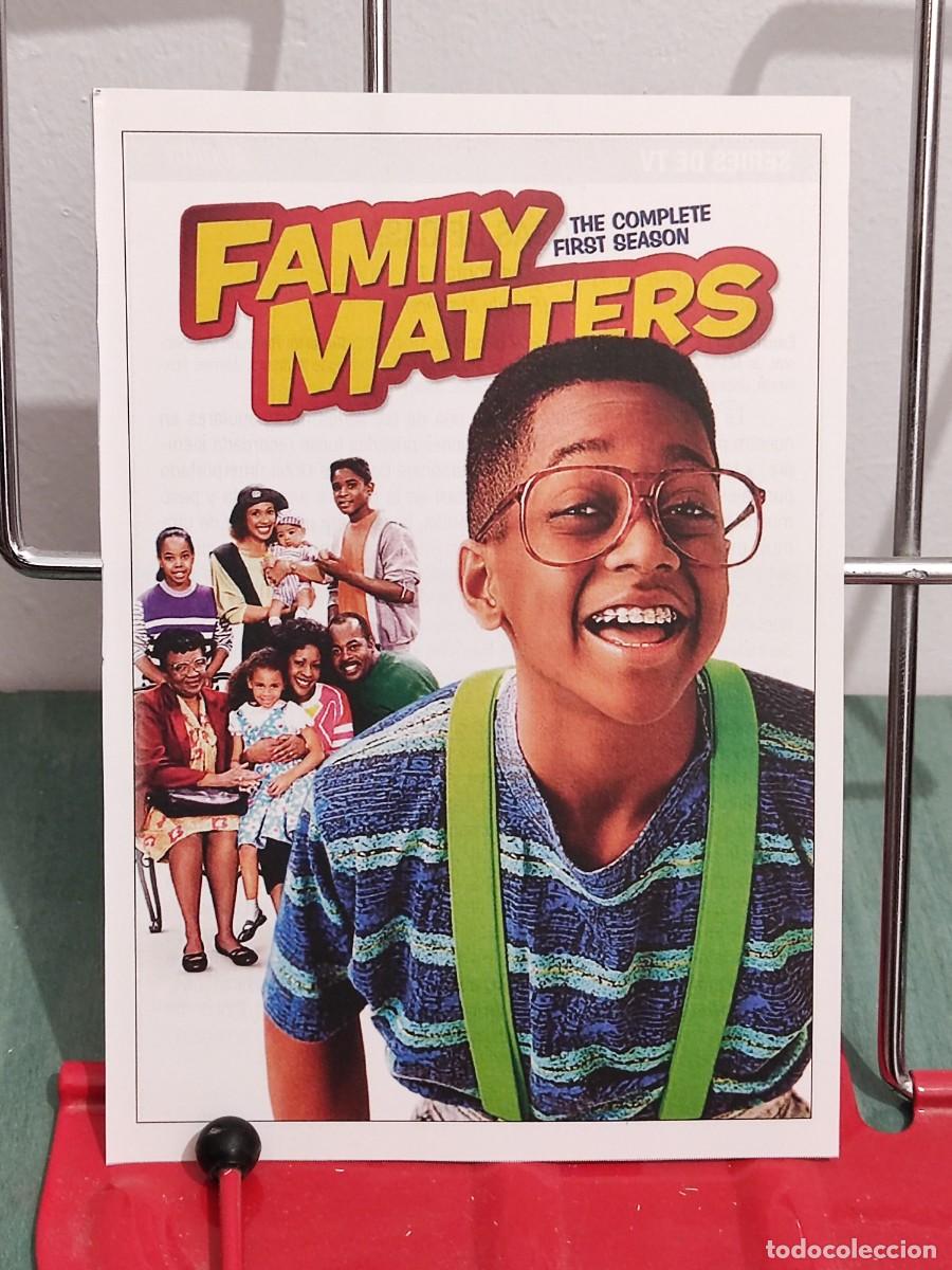 Cinema: Cosas de casa (Family matters) Temporada 1 . Ficha revista Accion cine