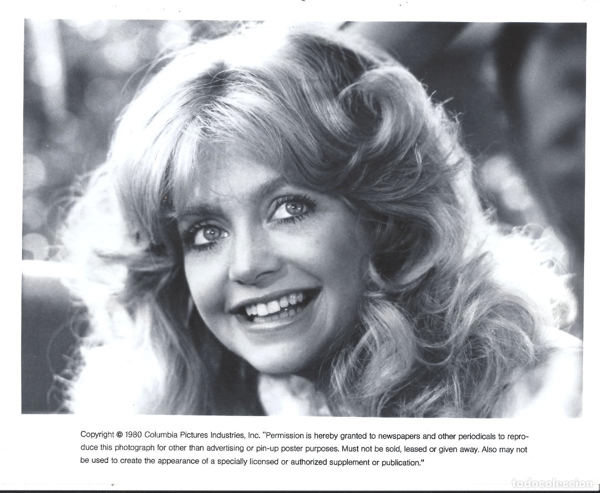 Kino: F35672 GOLDIE HAWN FOTO B/N ORIGINAL AMERICANA