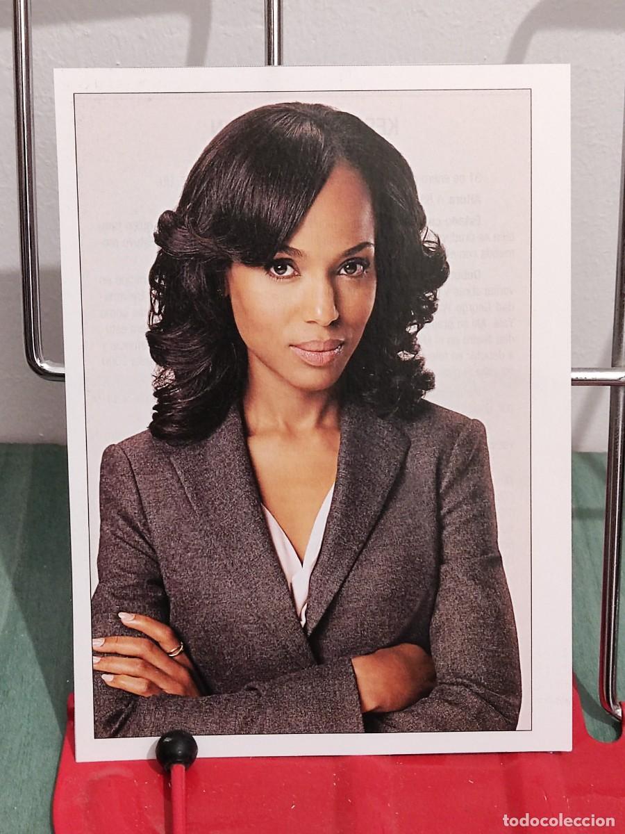 Cine: Kerry Washington . Ficha revista Accion cine