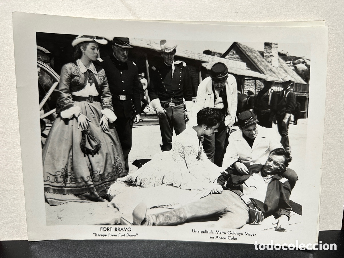 Kino: Foto &rdquo;Fort Bravo&rdquo; 24x18 cm Metro Goldwyn Mayer