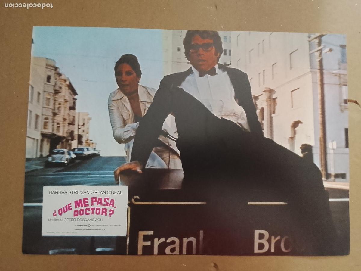 Cine: CINE TEATRO PELICULA CARTEL MEDIANO AFICHE FOTOCROMO ORIGINAL ACTRIZ ACTOR &iquest; que me pasa doctor ?
