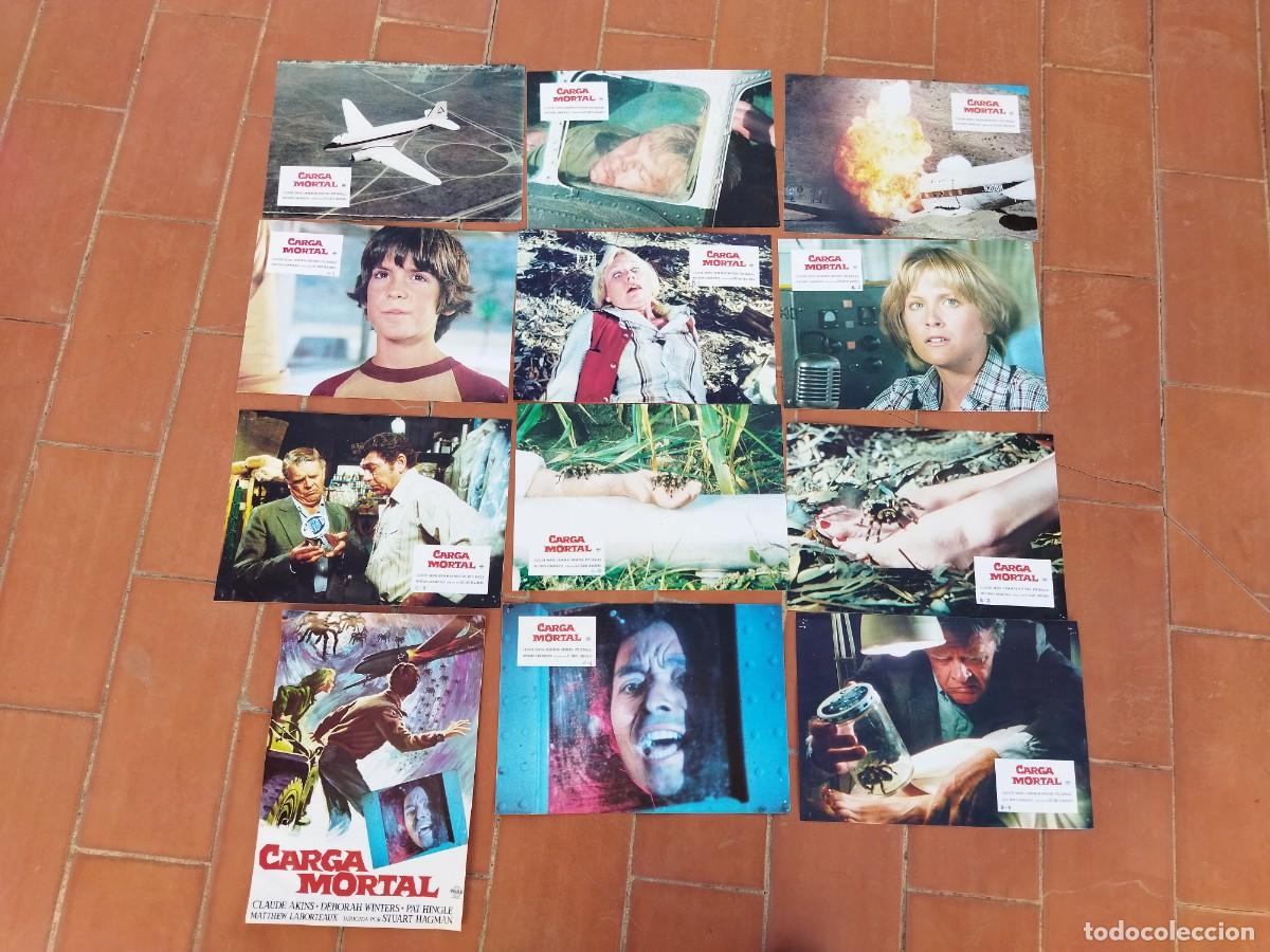 Cine: fotocromos 11 + guia set completo CARGA MORTAL claude akins stuart hagman deborah winters
