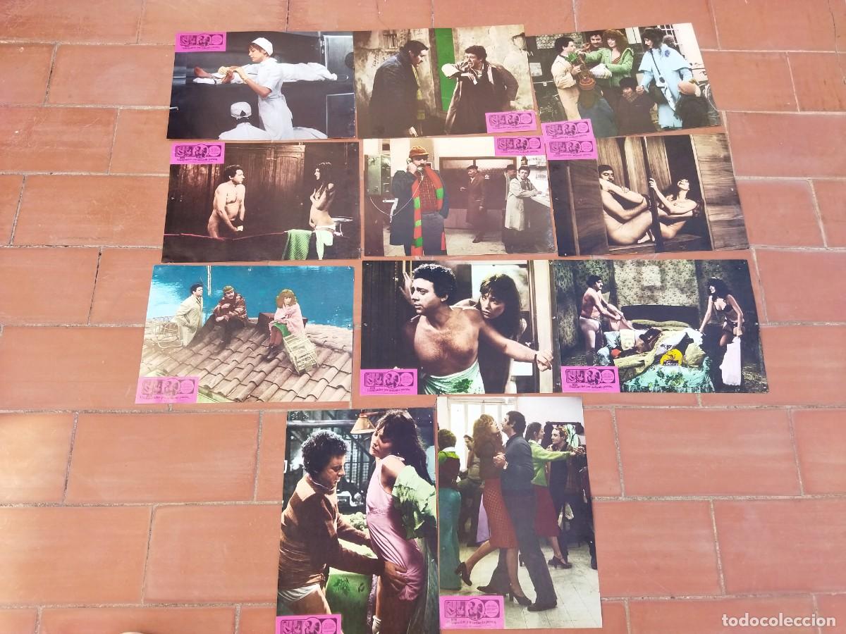 Kino: fotocromos 11 CONSUMIDOS POR ARDIENTE PASION jane birkin aldo maccione giorgio capitani