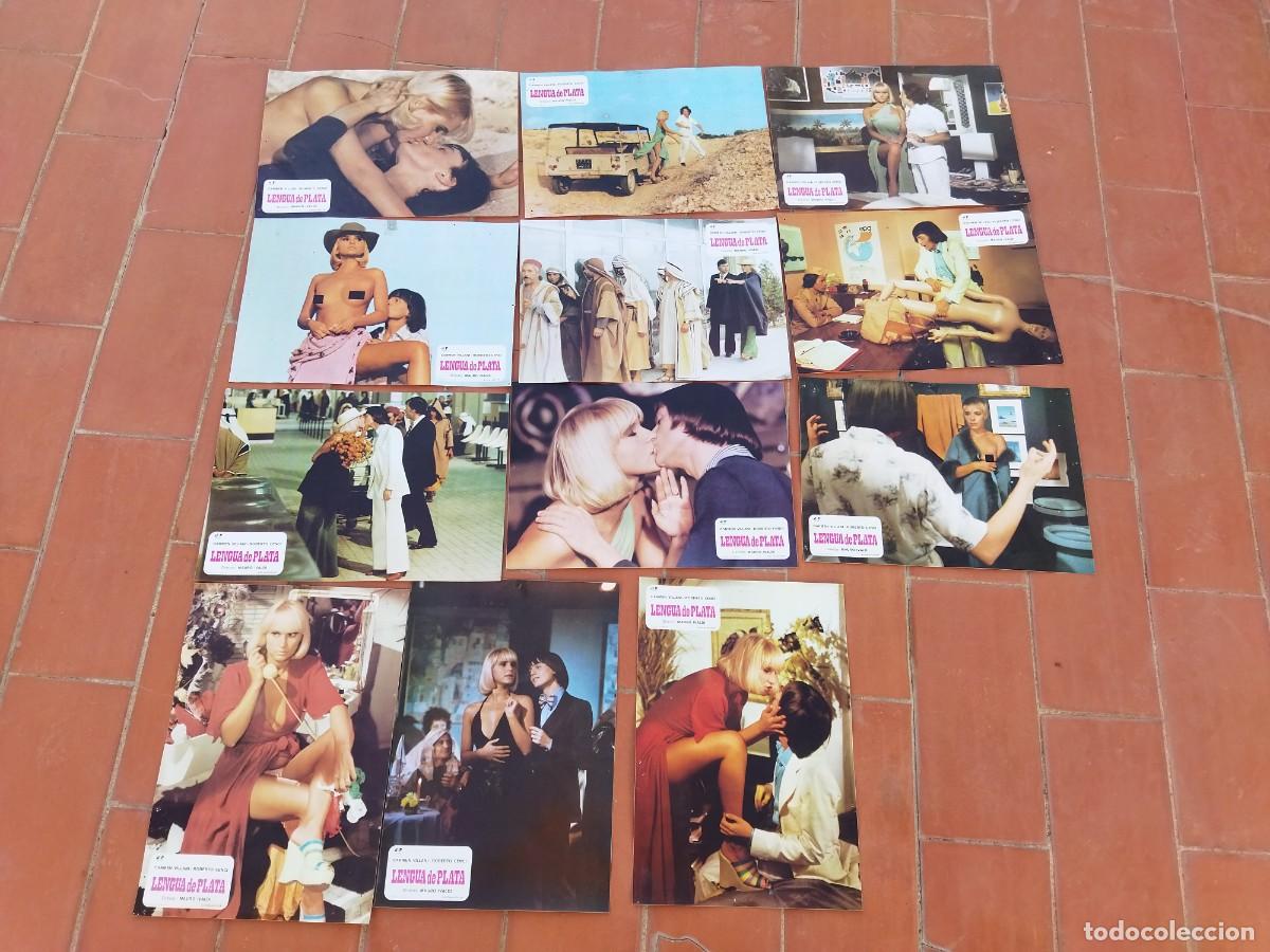 Kino: fotocromos 12 set completo LENGUA DE PLATA carmen villani mauro ivaldi roberto cenci