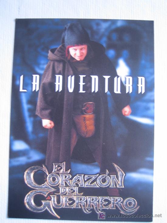 Kino: El corazon del guerrero - fooleto de mano original - javier aller - Cine espa&ntilde;ol