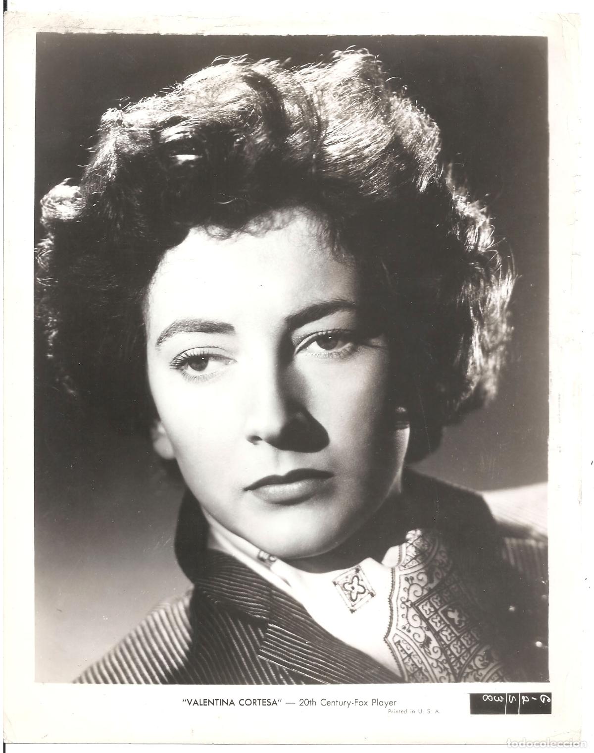 Kino: F35704 VALENTINA CORTESE FOTO FOX B/N ORIGINAL AMERICANA