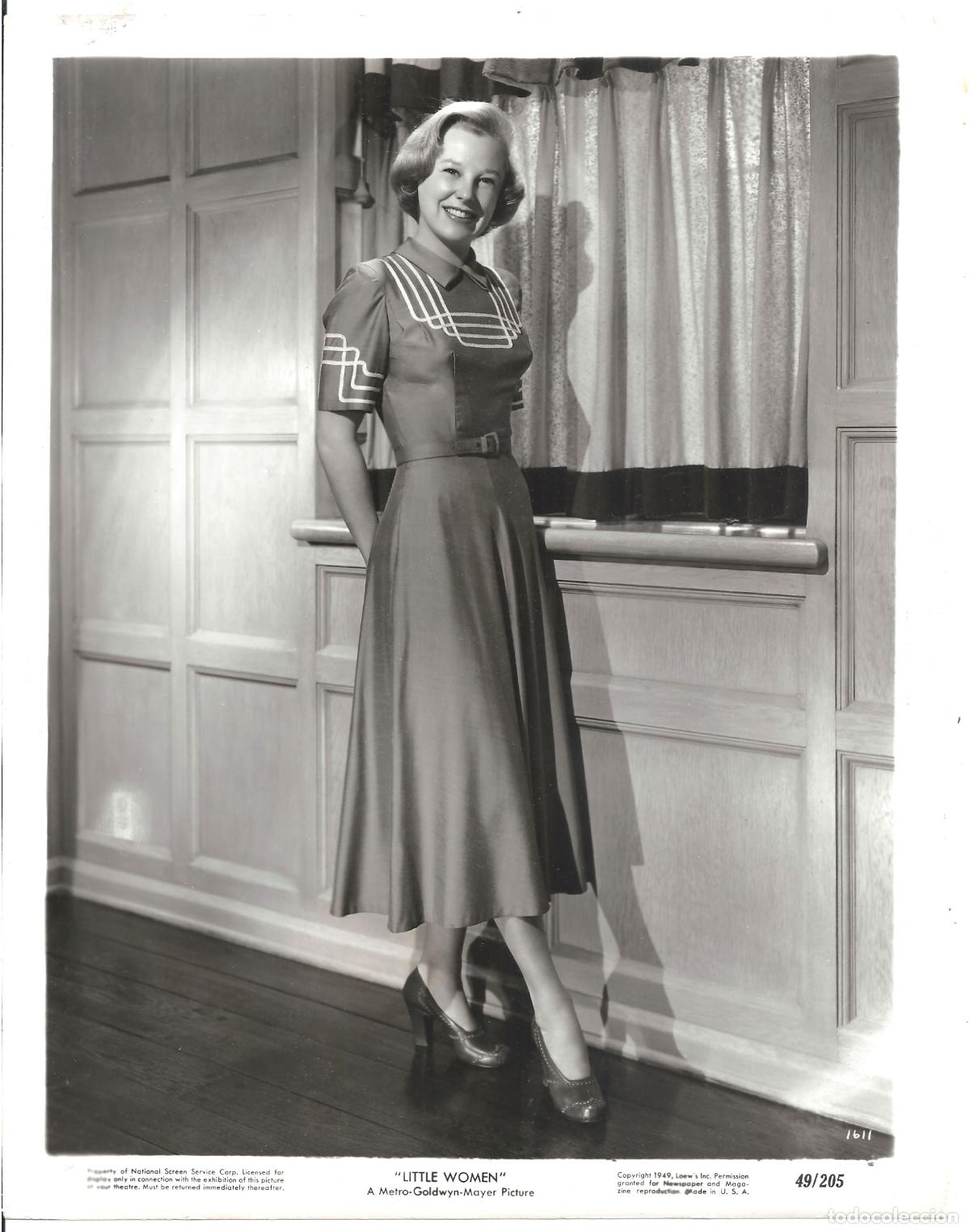 Cine: F35721 JUNE ALLYSON FOTO B/N ORIGINAL AMERICANA