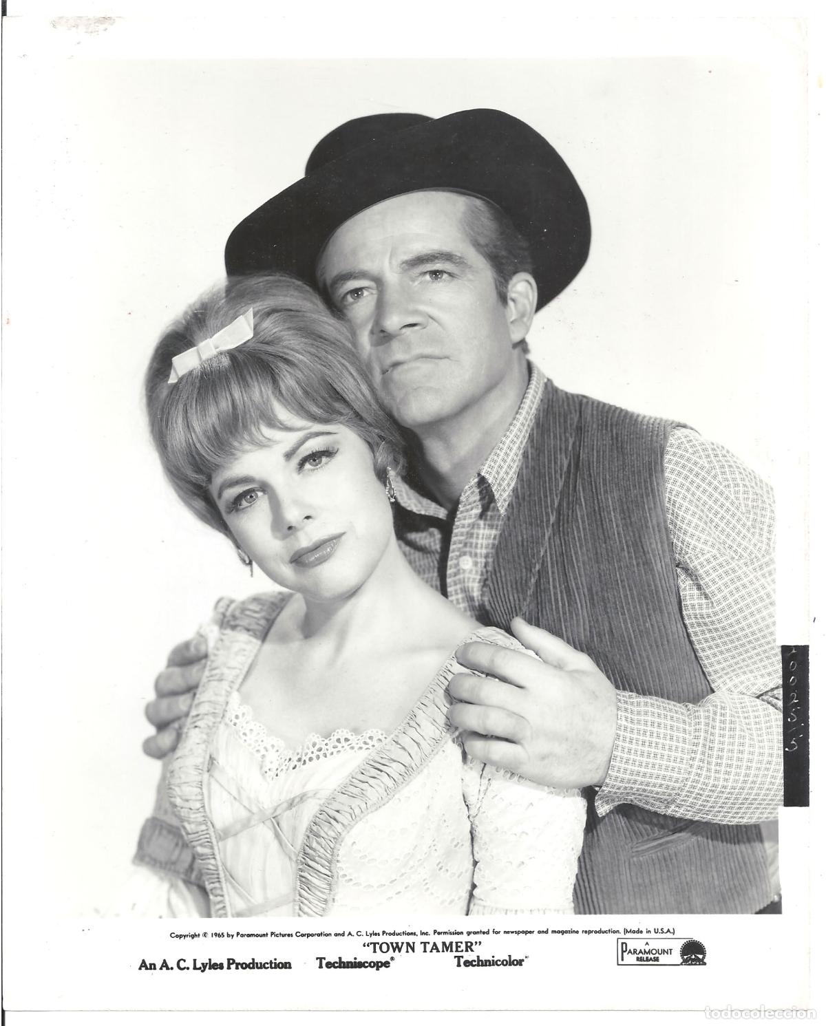 Kino: F35723 DANA ANDREWS TERRY MOORE TOWN TAMER FOTO B/N ORIGINAL AMERICANA