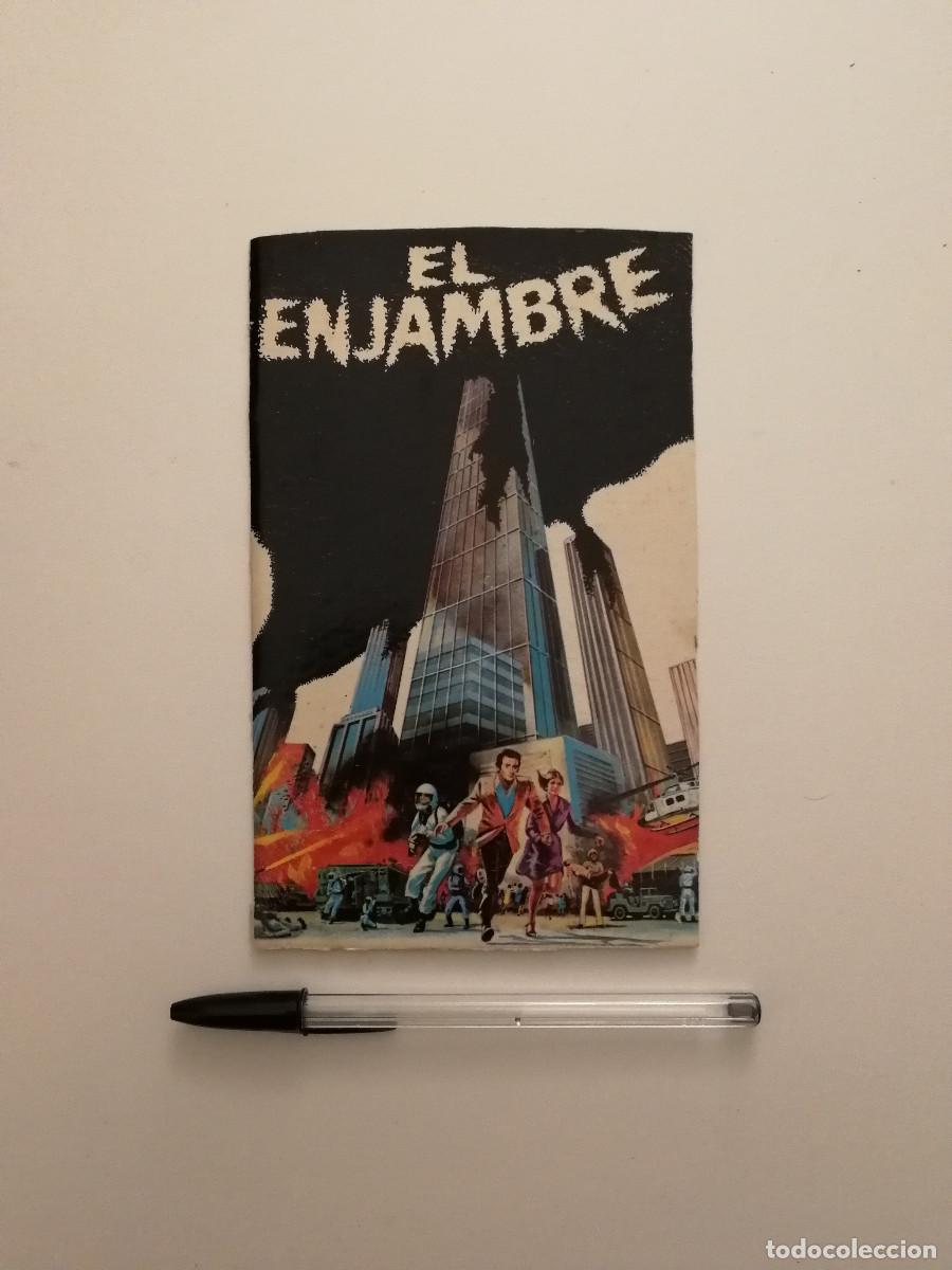 Kino: ANTIGUO CARTON DECORATIVO - EL ENJAMBRE - CINE CATASTROFES - MICHAEL CAINE - HENRY FONDA